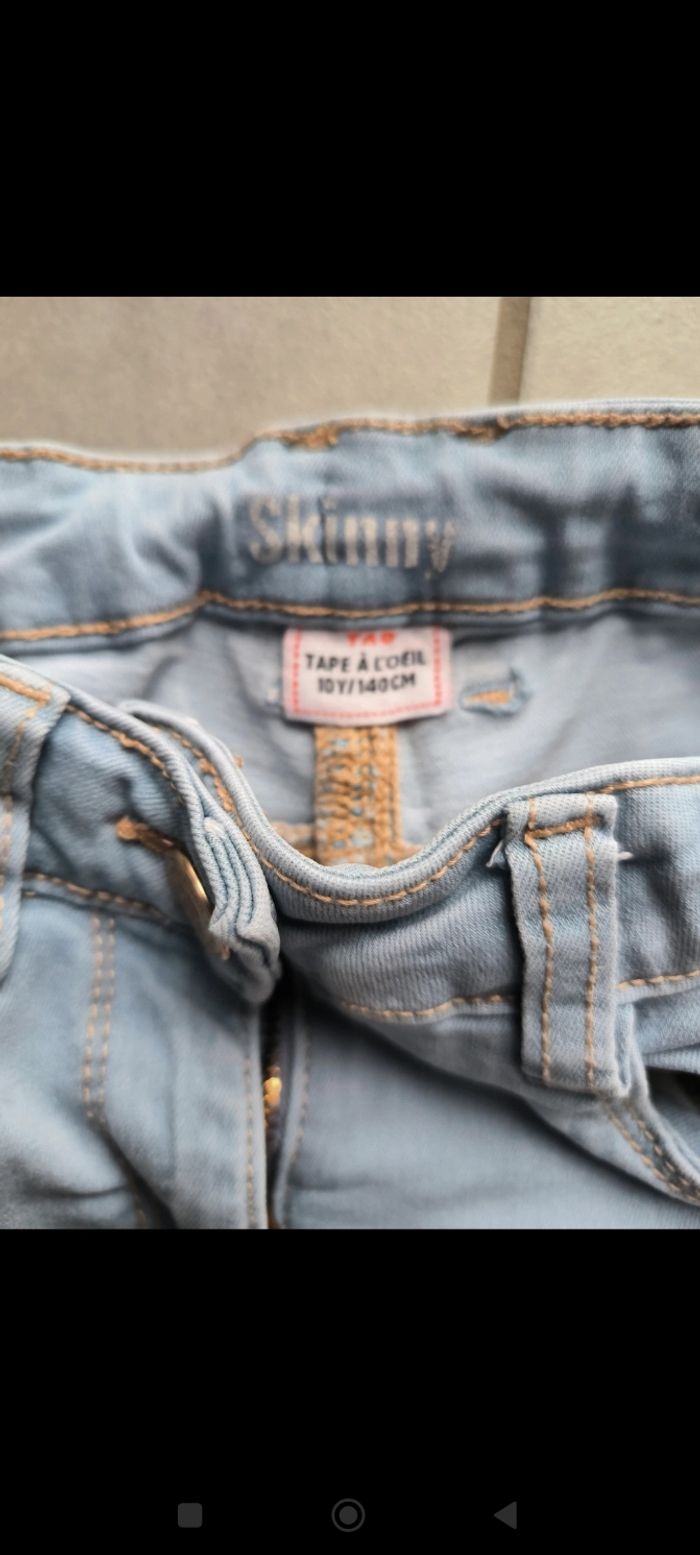 Pantalon fille skinny 10 ans - photo numéro 4