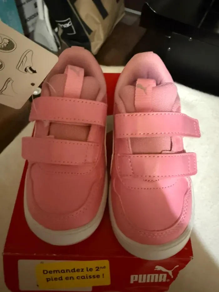 Basket puma rose neuve - photo numéro 2