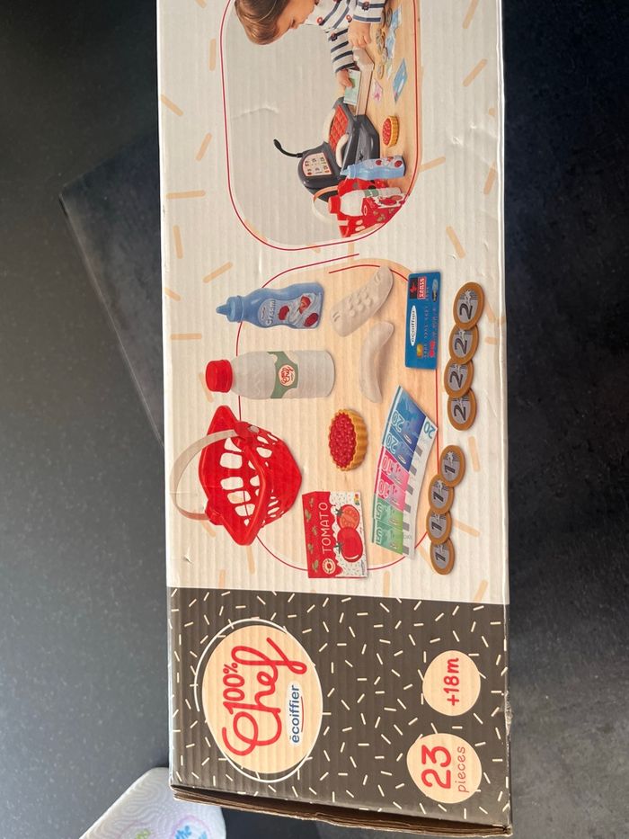 Jeu de caisse enregistreuse pour enfant - photo numéro 2