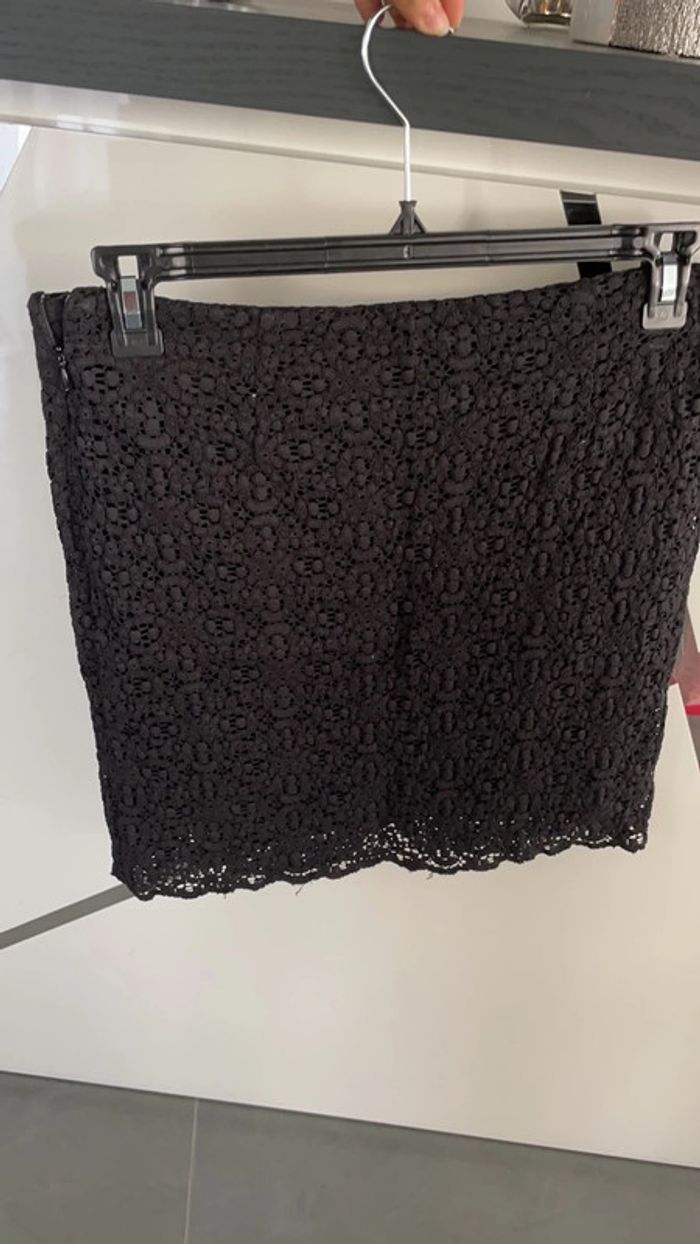 Jupe dentelle noire 42 - photo numéro 2