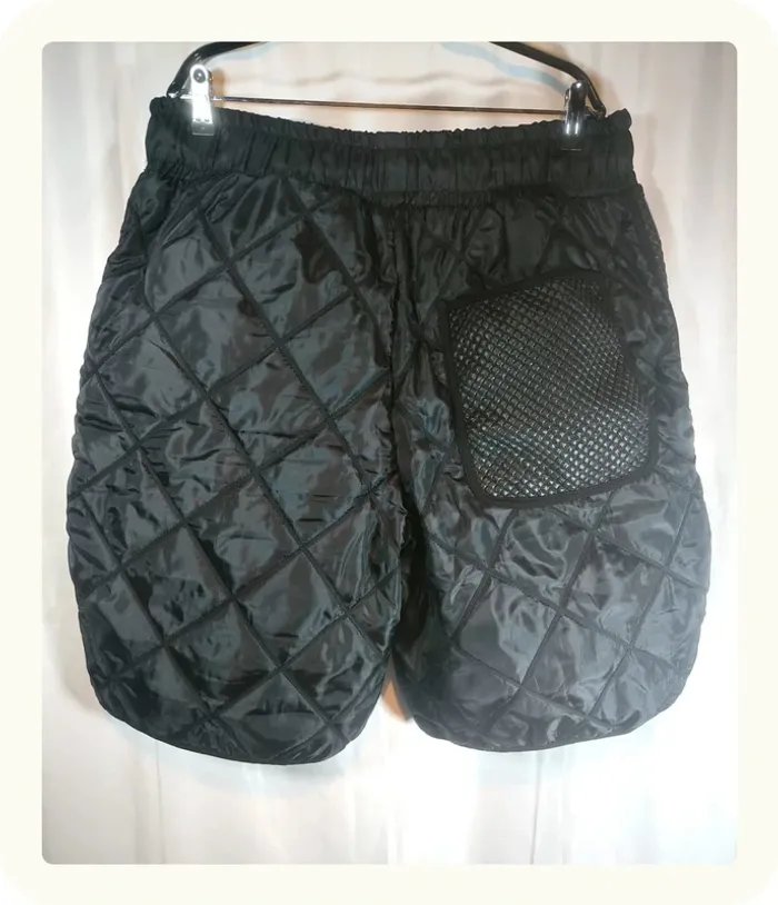 Short large fashion effet matelassé homme Keep going kid - photo numéro 5