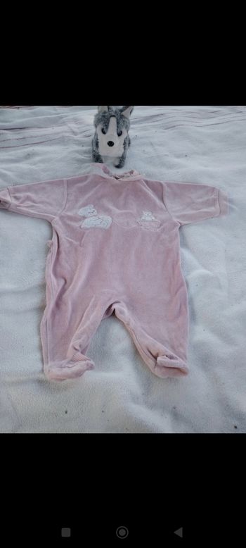 Pyjama velours 3m