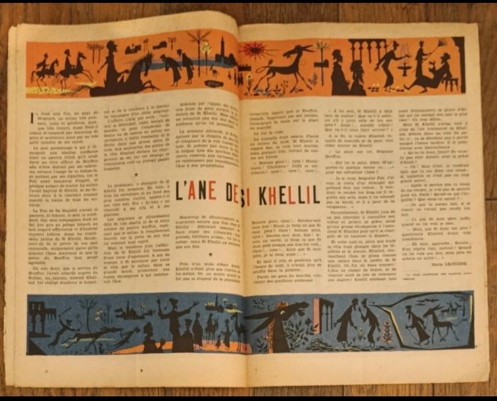 Ancien journal Francs jeux Filles N°202 1954 vintage - photo numéro 4