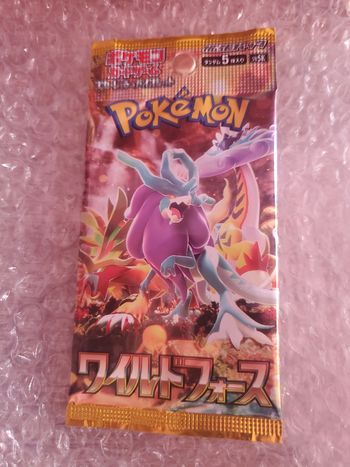 Booster japonais Pokemon wild For e