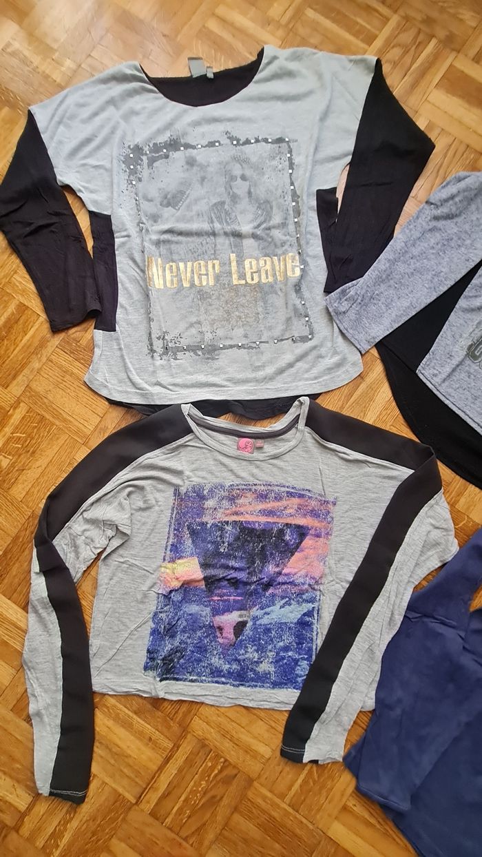 Lot de 4 t-shirts taille 14ans - photo numéro 3