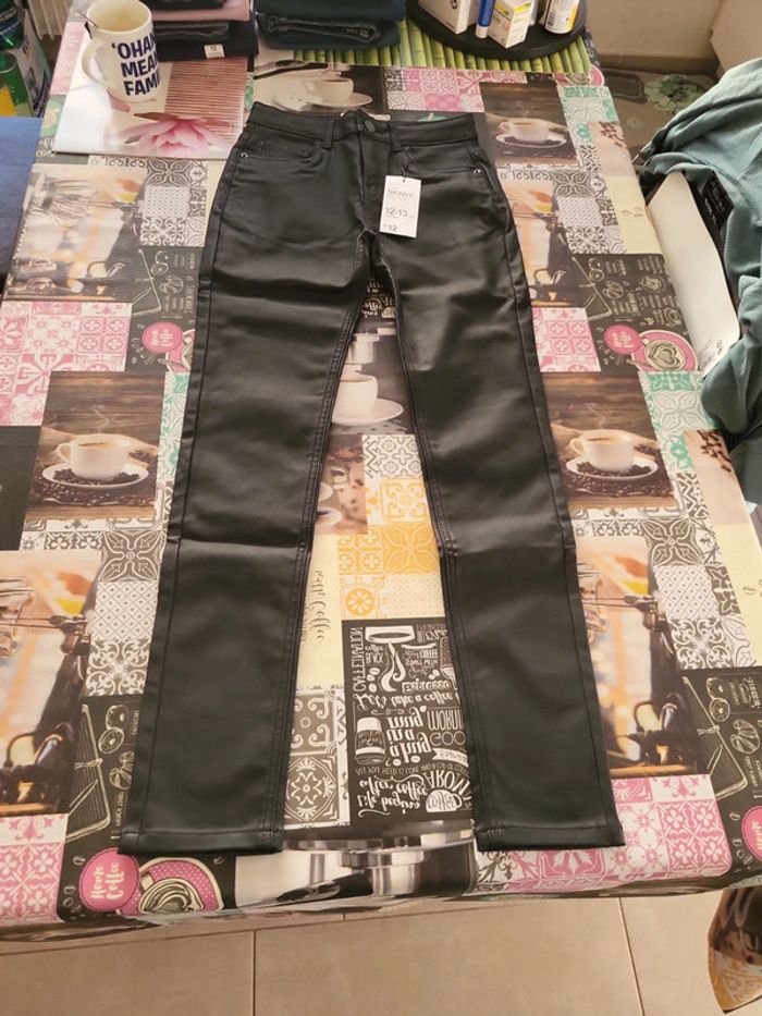 Pantalon simili 12/13 ans