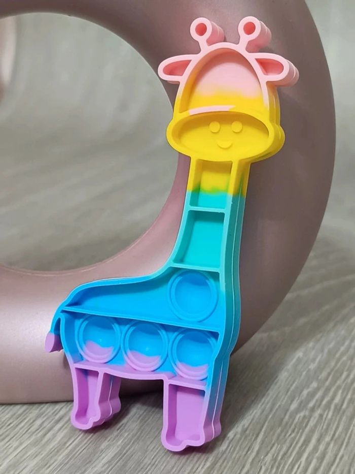 Pop it anti stress girafe - photo numéro 3