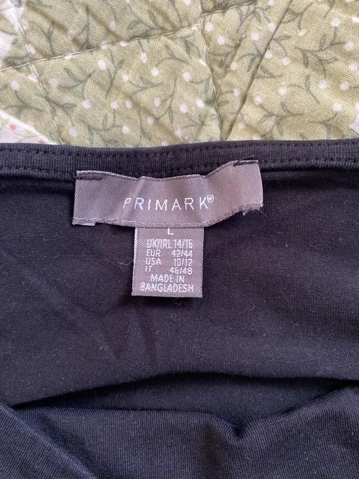Crop top noir Primark - photo numéro 5