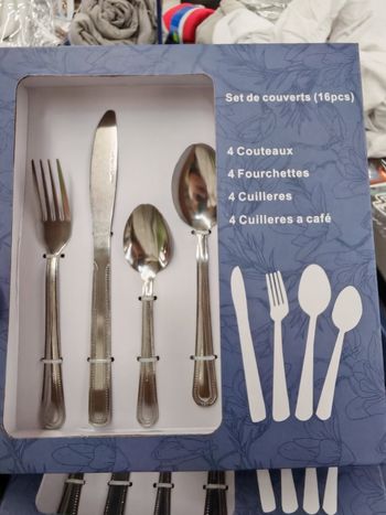 Lot set de 16 couverts