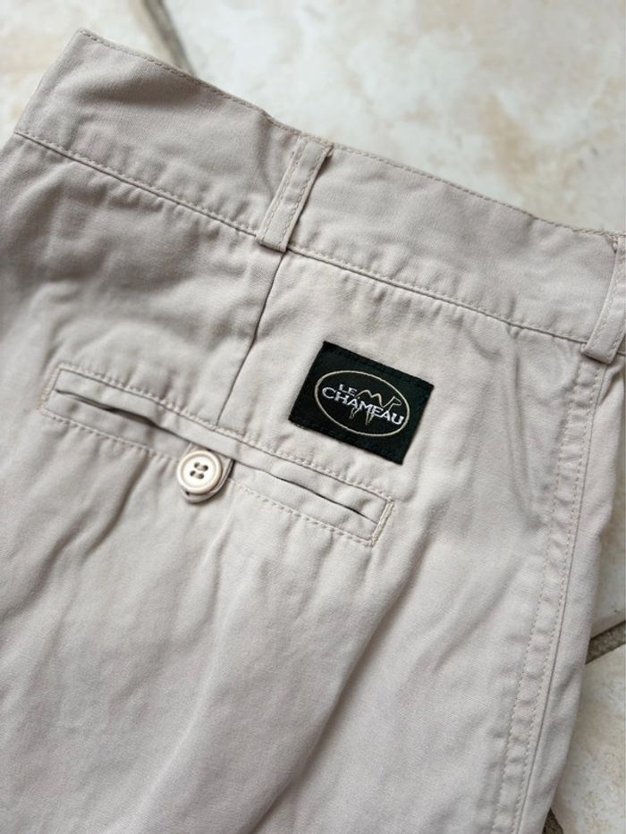 Pantalon Le Chameau - 100% coton - beige clair - taille 46 - neuf jamais porté - photo numéro 2