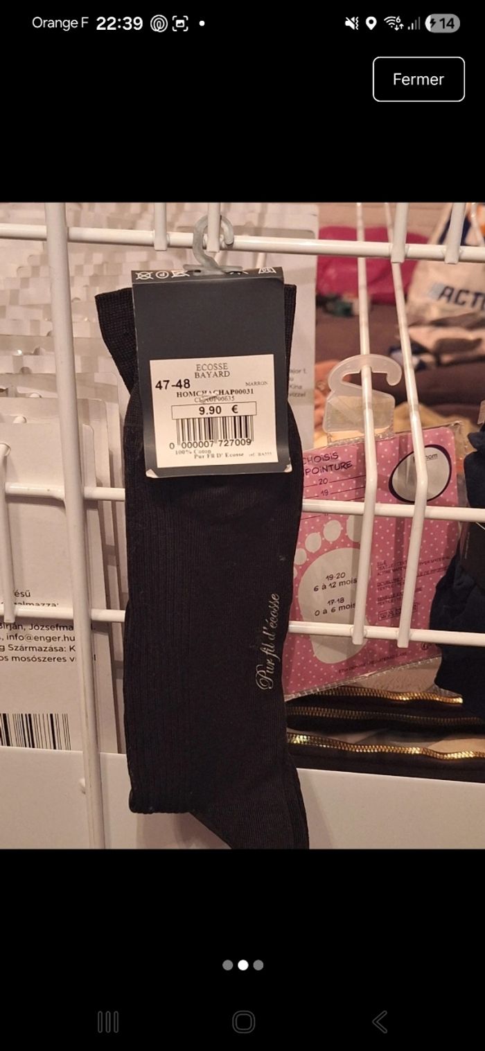 Chaussette homme - photo numéro 2