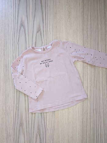T-shirt manches longues Zara danse