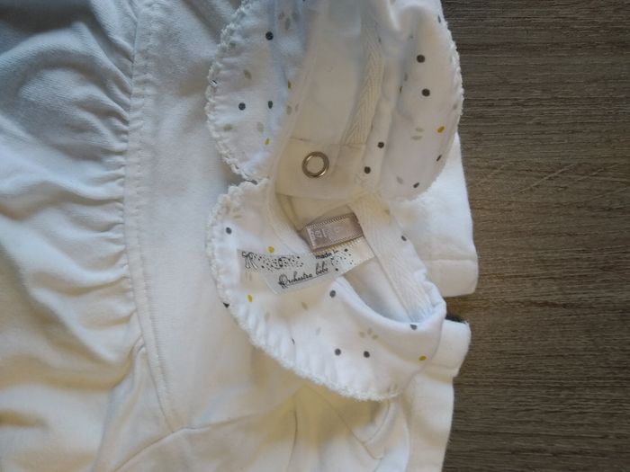Ensemble legging, tee-shirt et gilet court 6mois - photo numéro 3