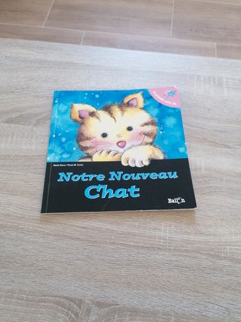 Livre notre nouveau chat