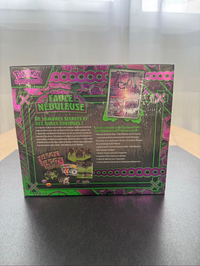 Coffret Dresseur Élite Fables Nébuleuse Etb EV6.5 Neuf Français - photo numéro 3