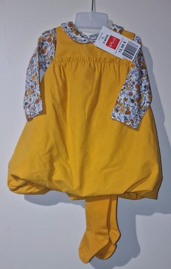 Ensemble robe moutarde