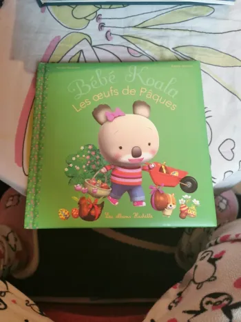 Livre bébé koala les œufs de pâques