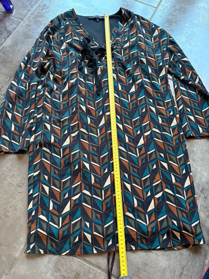 Robe multicolore La Fée Maraboutée taille 38 - photo numéro 2