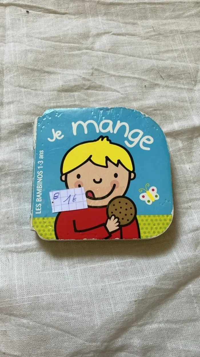 đŒ Livre bĂ©bĂ© âJe mangeâ idĂ©al 1 Ă 3 ans ! đ