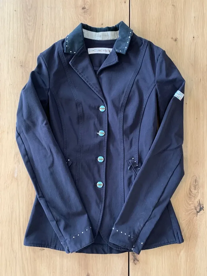 Veste  de  concours  Animo  bleu marine  taille  34  –  Très  bon état