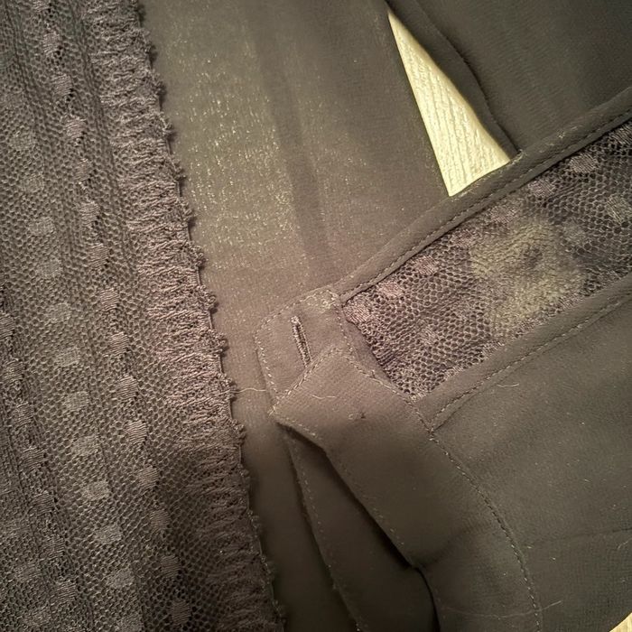 Chemise The Kooples • noire transparente • 34 🌿 - photo numéro 4