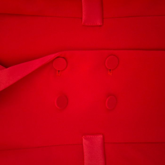 Veste/blazer rouge à manches longues - Taille 36 - Queen of Hearts - photo numéro 3