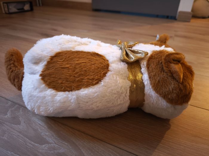 Peluche chat ronde - photo numéro 2