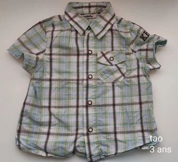 Chemise tao 3 ans