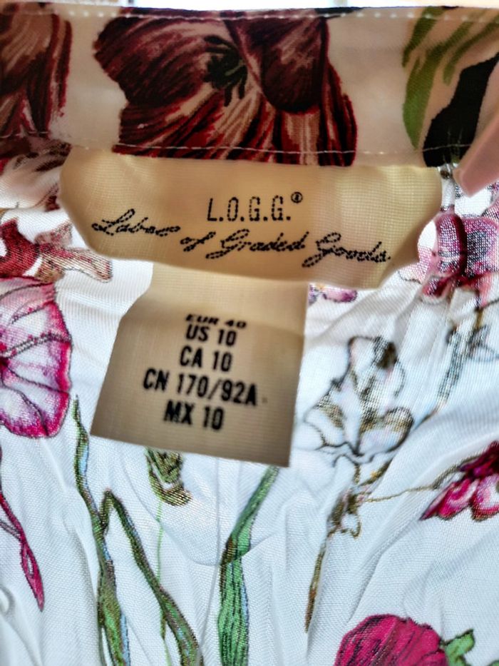 Blouse H&M fleurie 40 - photo numéro 4
