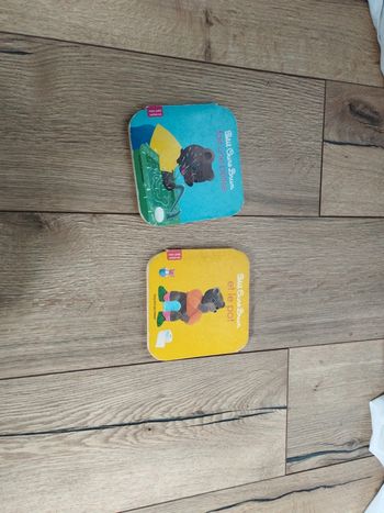 Lot de 2 livres petit ours brun