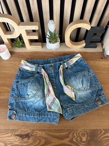 Short en jeans 4 ans