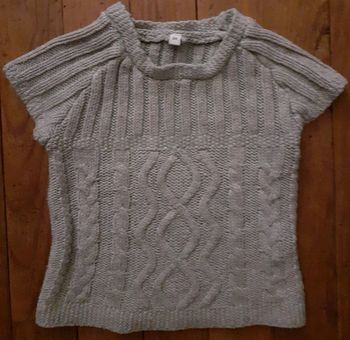 Pull à manches courtes