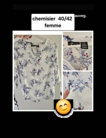 Chemise / chemisier blouse t40 /42 femme