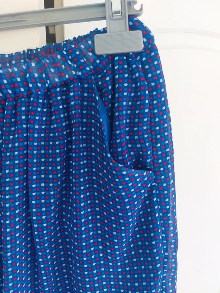 Jolie jupe Bleu électrique Mango - photo numéro 5