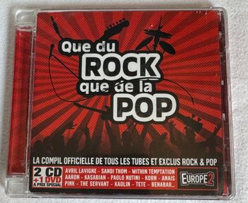 CD compilation, 2007, Que du rock que de la pop