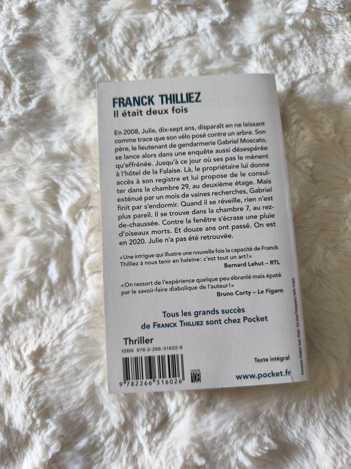 Il était deux fois Franck Thilliez - photo numéro 3