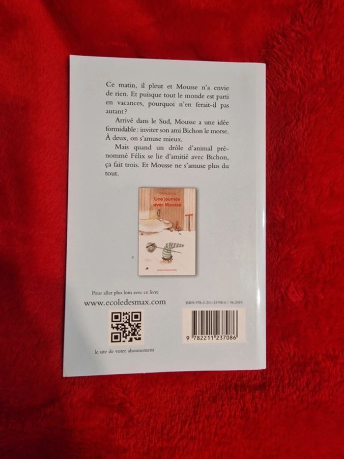 Livre bonnes vacances mousse - photo numéro 2