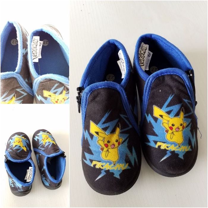 Chaussons Pokémon enfants taille 27 très bon état
