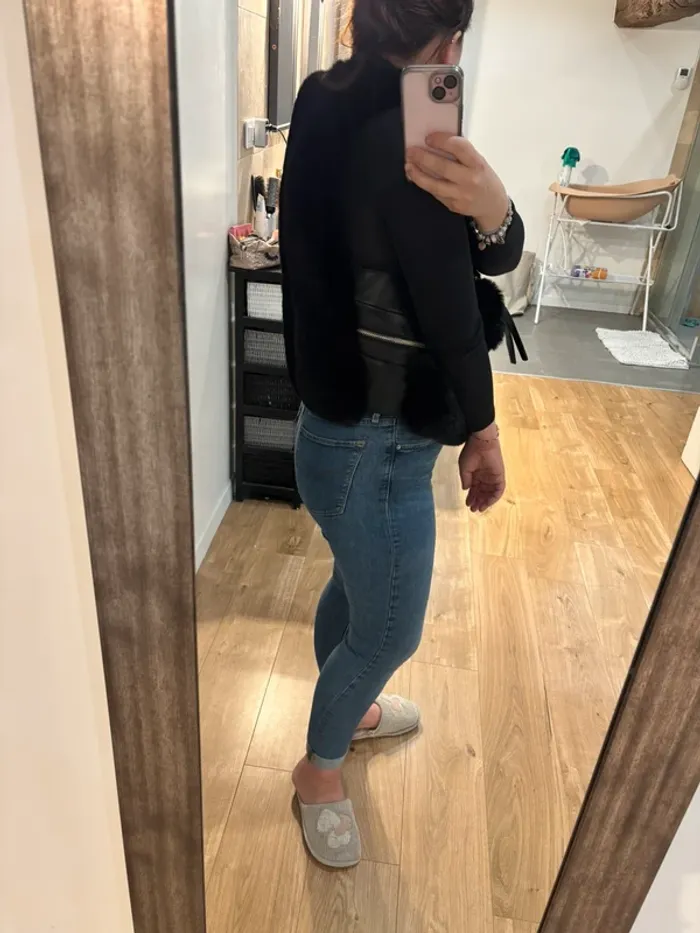 Veste sans manche fourrure - photo numéro 2