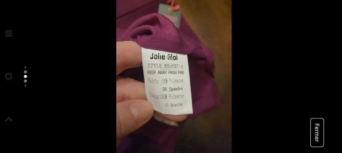 Robe de cérémonie Jolie moi neuve eur 42 - photo numéro 17