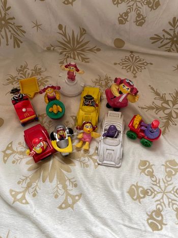 Lot de 10 jouets Mc Donalds vintage