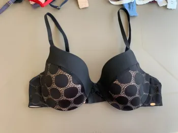 Soutien-gorge Etam n5 noir et beige 90C