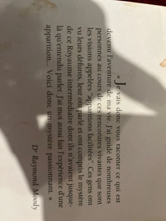 Livre Spiritisme Rencontres du Dr Raymond Moody - photo numéro 2