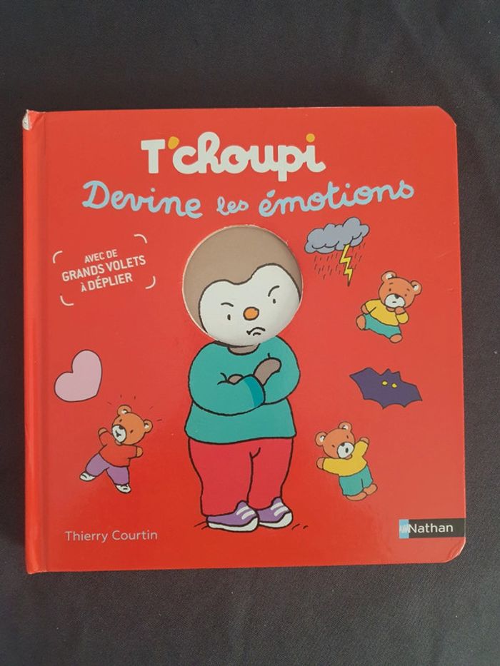 Livre T´choupette devine les émotions