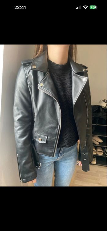 Veste en cuir