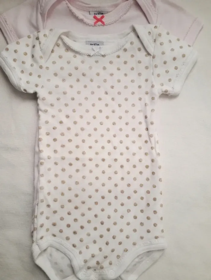 Lot body petit bateau 6 mois - photo numéro 2