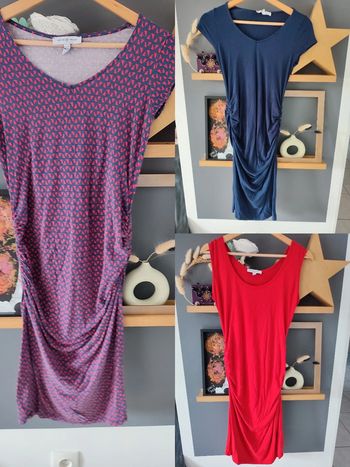 Lot 3 robes grossesse/ maternité envie de fraises