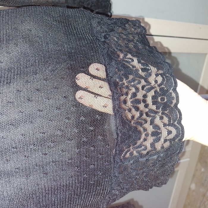 haut festif plumetis dentelle T38 - photo numéro 5