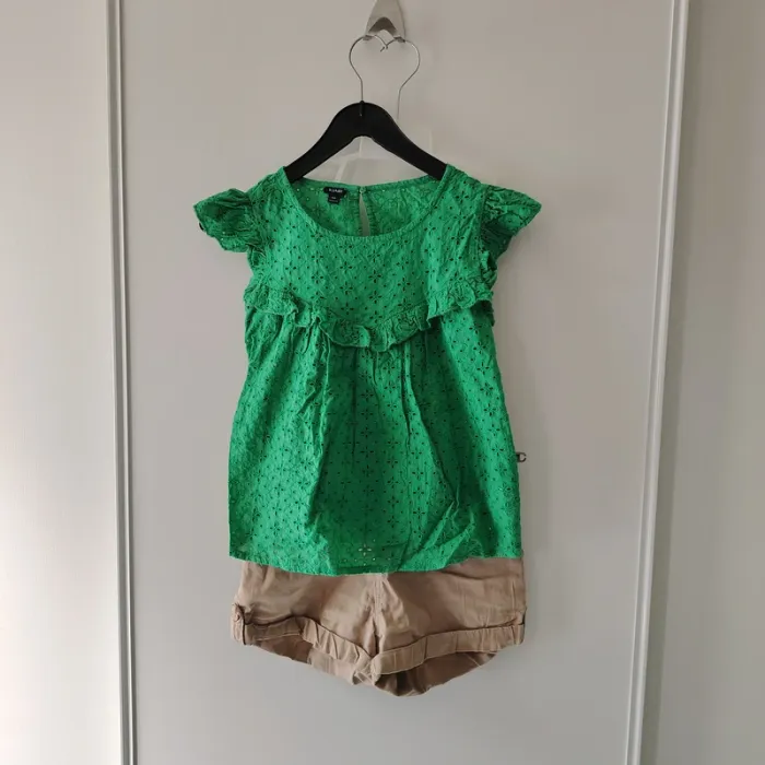 Lot de 2 ensembles t-shirt + short 10 ans - photo numéro 2