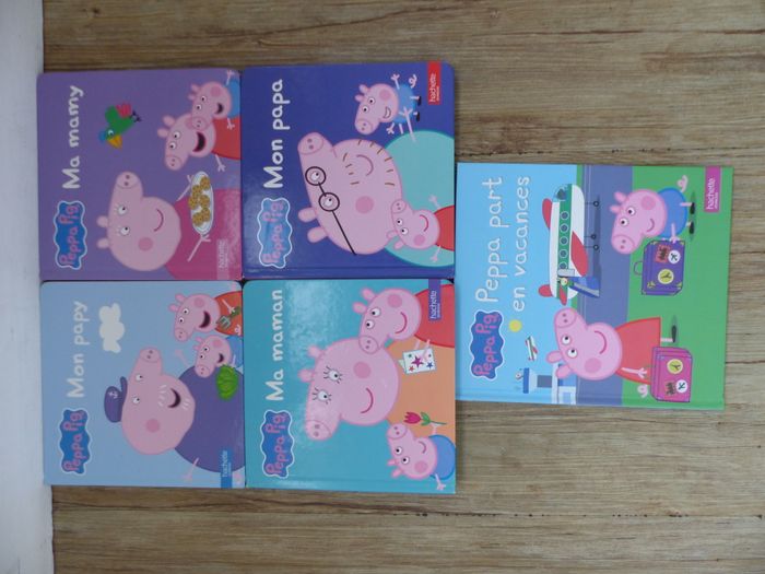lot de 5 livres peppa pig - photo numéro 2